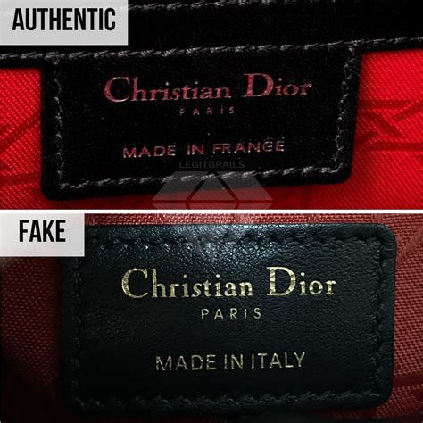 christian dior borsa falsa|dior bag authentication scam.